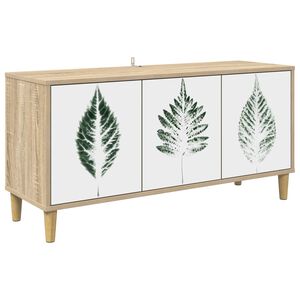 vidaXL TV-Schrank HANAU 102 x 33 x 50 cm Sonoma Holzwerkstoff