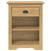 vidaXL Nachttisch BODO Honigbraun 53 x 38,5 x 67 cm Holzwerkstoff