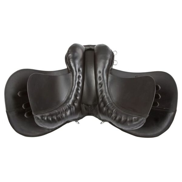 Kerbl Haflinger-Sattel Leder Schwarz 32285