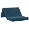 vidaXL Klappsofa Bett 80 x 67 x 45 cm Blau