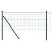 vidaXL Ground Fix Geschwei&szlig;ter Drahtzaun 10 x 0,6 m (B x H)