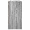 vidaXL Sideboard Grau Sonoma 102x37x75,5 cm Holzwerkstoff