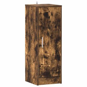 vidaXL Schuhregal R&auml;uchereiche 32x35x92 cm Holzwerkstoff