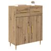 vidaXL Sideboard Artisan-Eiche 69,5 x 34 x 90 cm Holzwerkstoff