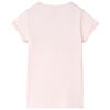 Kinder-T-Shirt Zartrosa 116