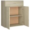 vidaXL Sideboard Sonoma-Eiche 60x30x75 cm Holzwerkstoff
