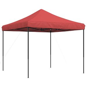 vidaXL Party-Zelt Bordeauxrot 292 x 292 x 315 cm Oxford-Stoff