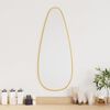 vidaXL Wandspiegel Golden 60x25 cm