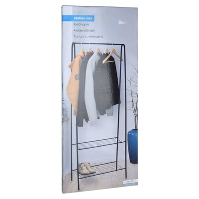 Storage solutions Kleiderständer mit 2 Ebenen 61x34x152 cm