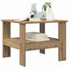 vidaXL Couchtisch Artisan-Eiche 57 x 55 x 45 cm Holzwerkstoff