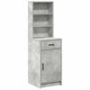 vidaXL Highboard Beton Grau 41 x 40 x 135 cm Holzwerkstoff