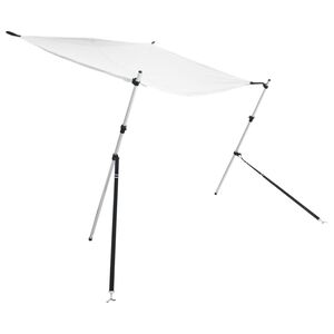 vidaXL T-Top-Beschattungsverl&auml;ngerung Wei&szlig; 170x208x(115-183) cm