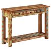vidaXL Konsolentisch 110x30x76 cm Altholz Massiv