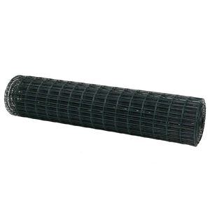 vidaXL Eurozaun Grün 1,2 x 10 m PVC-beschichtetes Eisen
