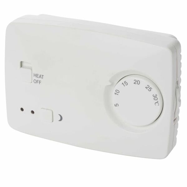 Perel Nicht Programmierbares Thermostat Wei&szlig; CTH407