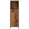 vidaXL Badschrank Altholz-Optik 30x30x95 cm Holzwerkstoff