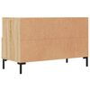 vidaXL TV-Schrank Sonoma-Eiche 80x36x50 cm Holzwerkstoff