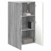 vidaXL TV-Wandschrank Graues Sonoma 59,5 x 31 x 100 cm Holzwerkstoff