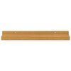 vidaXL Wandregal mit Regal 4 pcs Beige 40 x 9 x 3 cm Holzwerkstoff