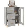 vidaXL Sideboard Betongrau 69,5x34x90 cm Holzwerkstoff
