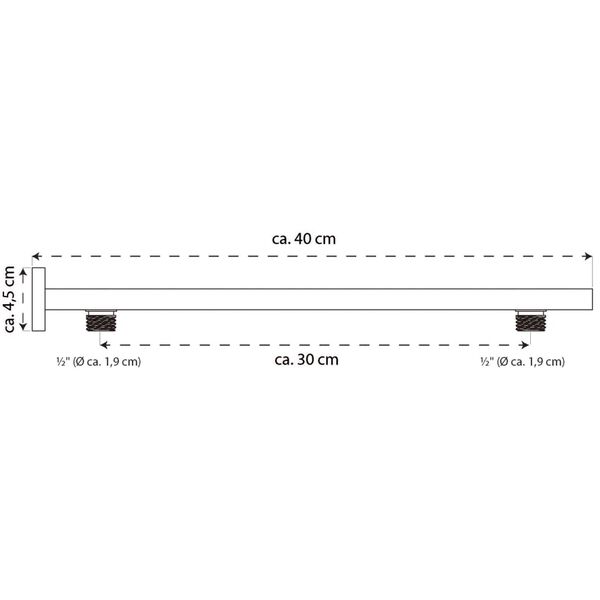 SCH&Uuml;TTE Duscharm RENNES Chrom