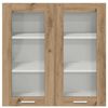 vidaXL H&auml;ngeschrank Artisan-Eiche 80 x 31 x 80 cm Holzwerkstoff