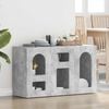 vidaXL Sideboard Beton Grau 100 x 35 x 59 cm Holzwerkstoff