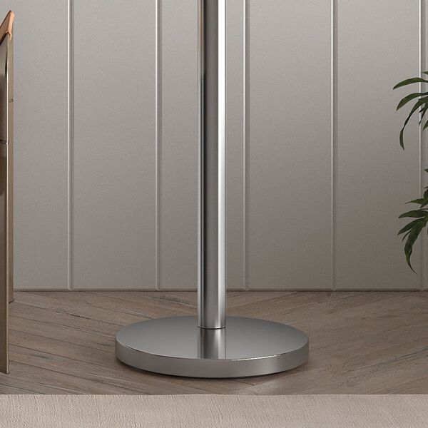 Rousseau Garderobenst&auml;nder Argan Metall Silbern