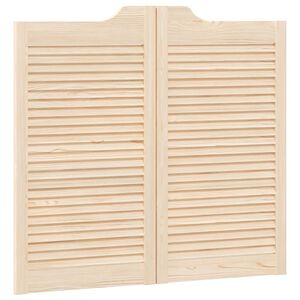 vidaXL Schwingt&uuml;ren Natur 90 x 50 cm Massives Kiefernholz