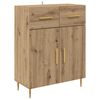 vidaXL Highboard Artisan-Eiche 69,5 x 34 x 180 cm Holzwerkstoff