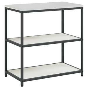 vidaXL K&uuml;chenaufbewahrung HATTEM Wei&szlig; 90 x 50 x 92 cm Stahl