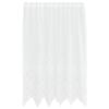 vidaXL Spitzenvorhang Wei&szlig; 140 x 150 cm Polyester