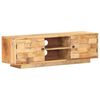 vidaXL TV-Schrank 116x30x35 cm Mango Massivholz