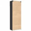 vidaXL Hochschrank Schwarz 80x42,5x225 cm Holzwerkstoff