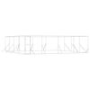 vidaXL Outdoor-Hundezwinger Silbern 8x8x2 m Verzinkter Stahl