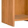 vidaXL Bücherregal 30x30x110 cm Massivholz Teak