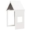 vidaXL Dach f&uuml;r Kinderbett Wei&szlig; 55x84x132 cm Massivholz Kiefer