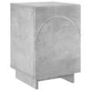 vidaXL Nachttisch Betongrau 33,5 x 34,5 x 50 cm Holzwerkstoff