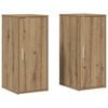 vidaXL Schuhschr&auml;nke 2 Stk. Artisan-Eiche 32x35x70 cm Holzwerkstoff