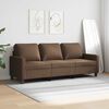 vidaXL 3-Sitzer-Sofa Braun 180 cm Stoff