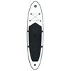 vidaXL Aufblasbares Stand Up Paddle Board Set Schwarz und Weiß