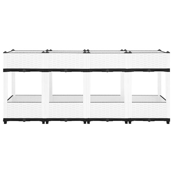 vidaXL Hochbeet 160x40x71 cm Polypropylen