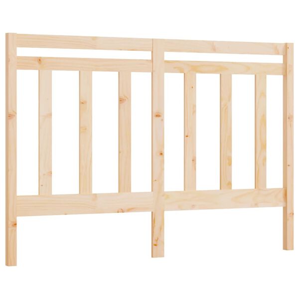 vidaXL Kopfteil 126x4x100 cm Massivholz Kiefer