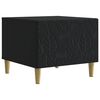 vidaXL Couchtisch Schwarz 50 x 49 x 40 cm Holzwerkstoff