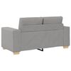 vidaXL Sofa Set Grau Stoff
