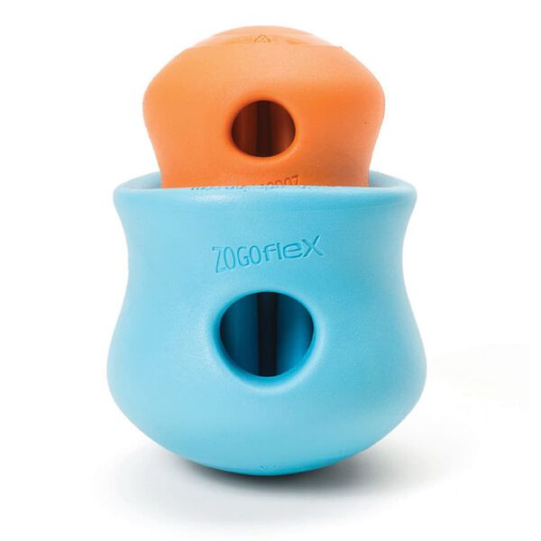 West Paw Hundespielzeug mit Zogoflex Toppl Marineblau S