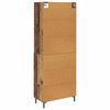 vidaXL Highboard Altholz 69,5 x 34 x 180 cm Holzwerkstoff