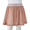 Kinderrock mit Glitzer Zartrosa 128