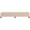 vidaXL Boxspringbettgestell Cappuccino-Braun 90x190 cm Kunstleder