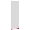 vidaXL Verdunkelungsrollo Rot 55x150 cm Stoffbreite 50,7 cm Polyester
